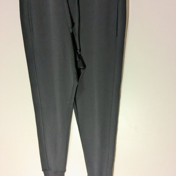 Hernest Project Wrap V-Neck 3/4 Sleeve Jumpsuit Loungewear Black Size Small - Picture 3 of 6